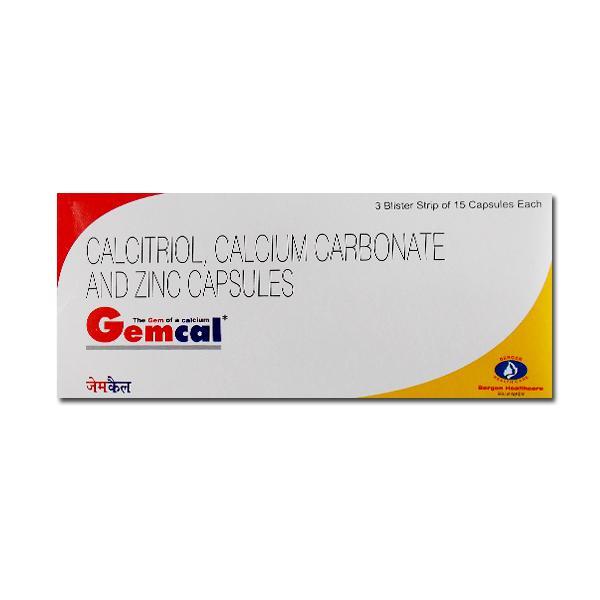 Gemcal Capsule (15 Cap)