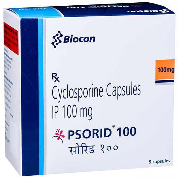 Psorid 100 mg Capsule (5 Cap)