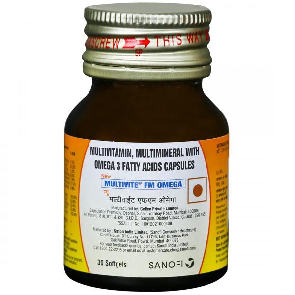 Multivite FM Omega (New) 30 Softgels