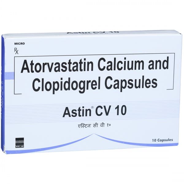 Astin Cv 10 mg Capsule (10 Cap)