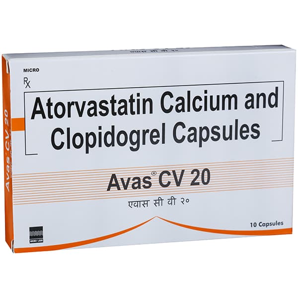 Avas CV 20 mg Capsule (10 Cap)