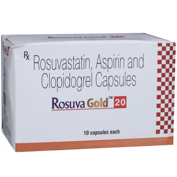 Rosuva Gold 20 mg Capsule (10 Cap)