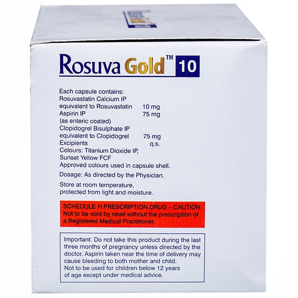 Rosuva Gold 10 mg Capsule (10 Cap)