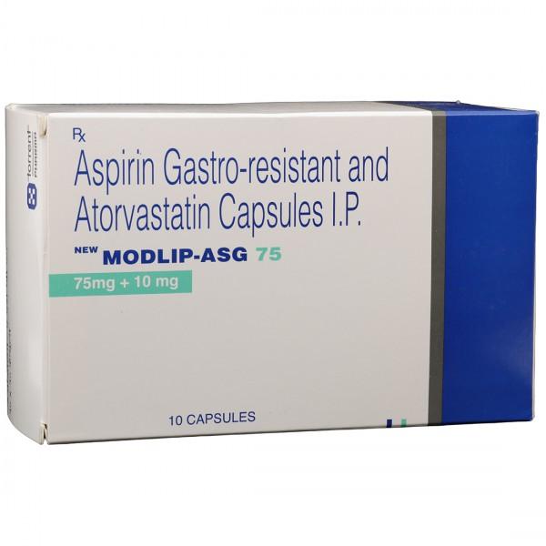Modlip Asg (New) 75 mg Capsule (10 Cap)
