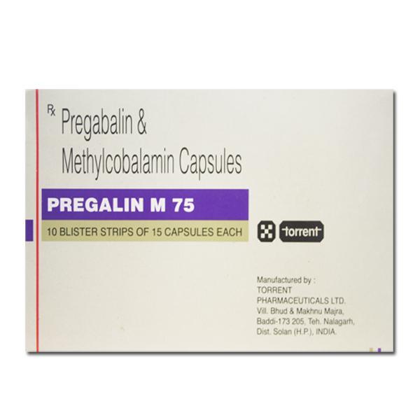 Pregalin M 75 mg Capsule (15 Cap)