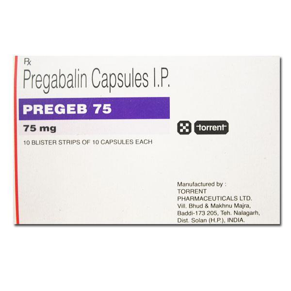 Pregeb 75 mg Capsule (10 Cap)