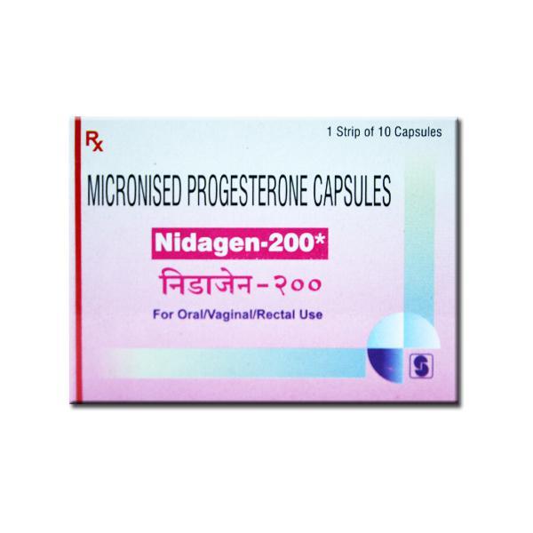 Nidagen 200 mg Capsule (10 Cap)