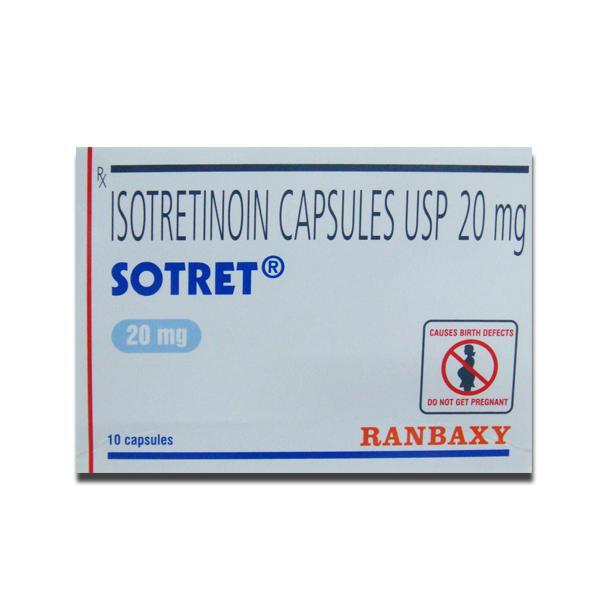 Sotret 20 mg Capsule (10 Cap)