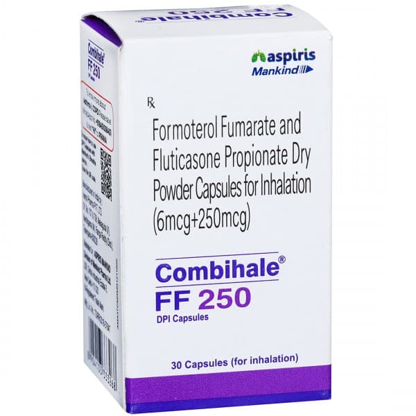 Combihale FF 250 mcg Redicaps (30 Cap)