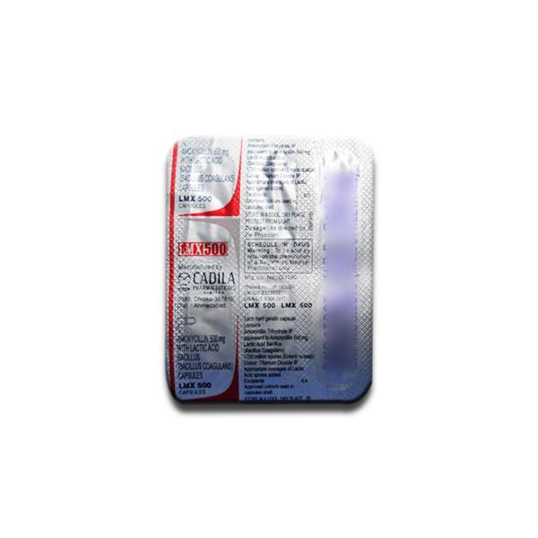Lmx 500 mg Capsule (6 Cap)