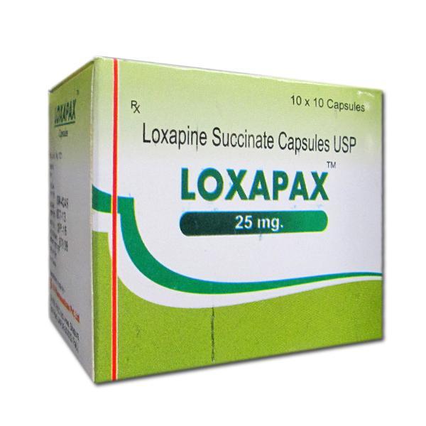 Loxapax 25 mg Capsule (10 Cap)