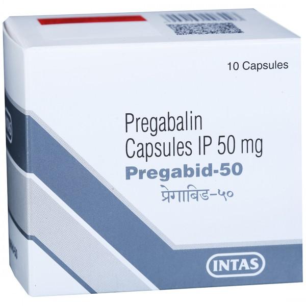 Pregabid 50 mg Capsule (10 Cap)