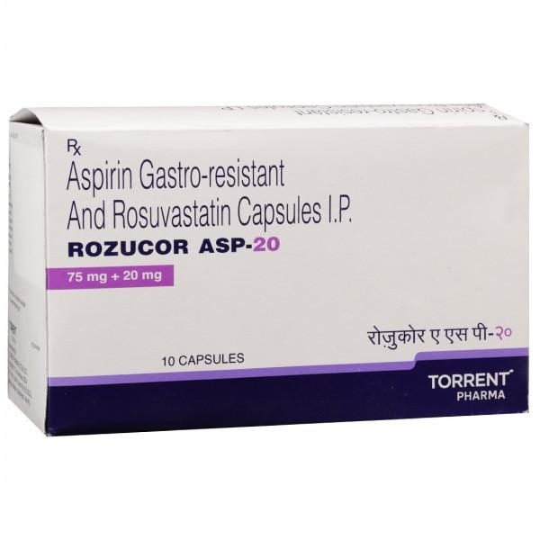 Rozucor Asp 20 mg Capsule (10 Cap)