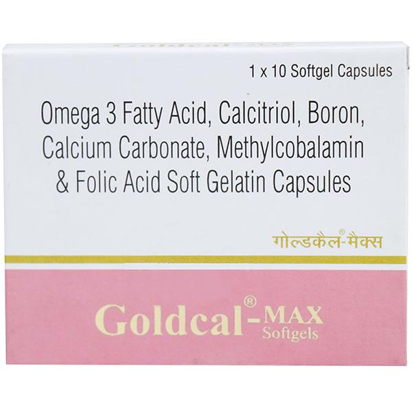 Goldcal Max Softgel Capsule (10 Cap)