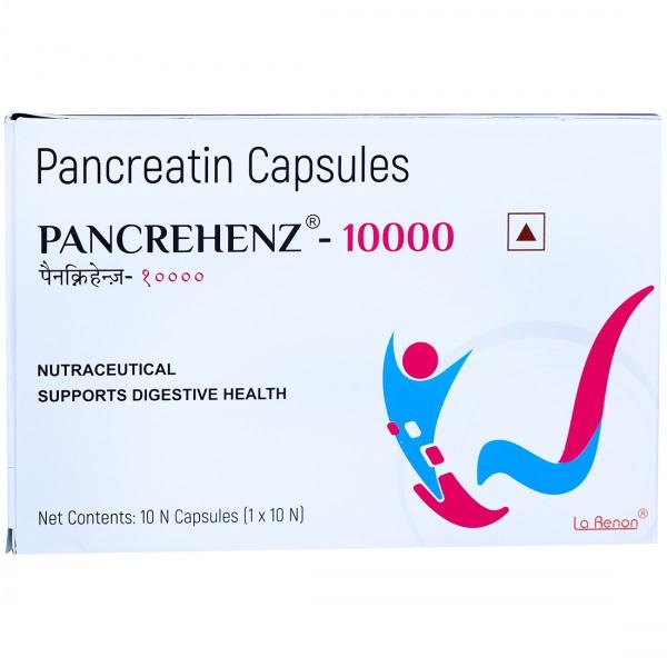 Pancrehenz 10000 Capsule (10 Cap)