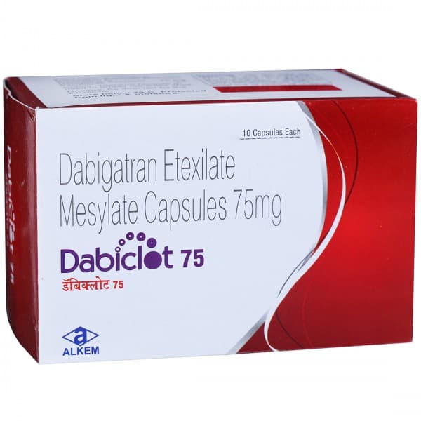 Dabiclot 75 mg Capsule (10 Cap)