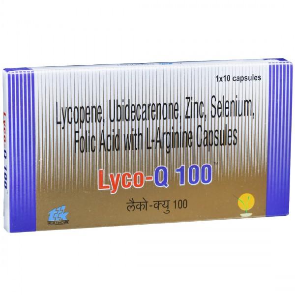 Lyco Q 100 mg 10 Capsules
