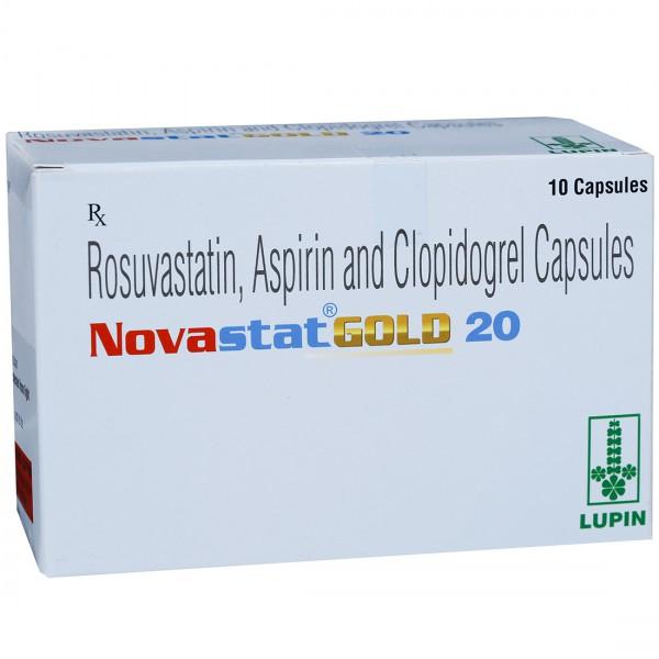 Novastat Gold 20 mg Capsule (10 Cap)