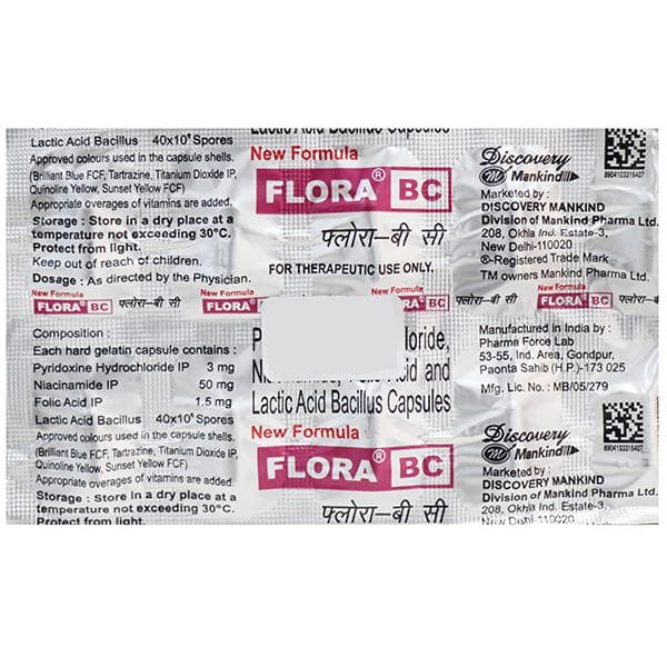 Flora BC Capsule (10 Cap)