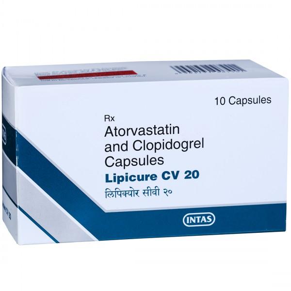 Lipicure CV 20 mg Capsule (10 Cap)