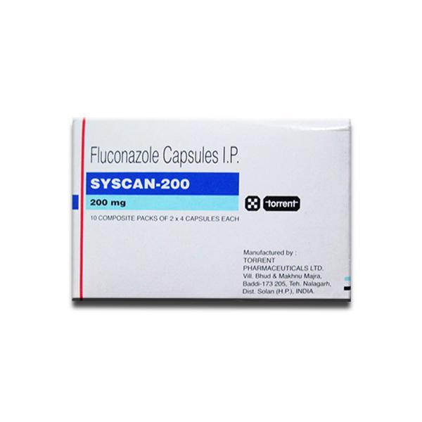 Syscan 200 mg Capsule (4 Cap)