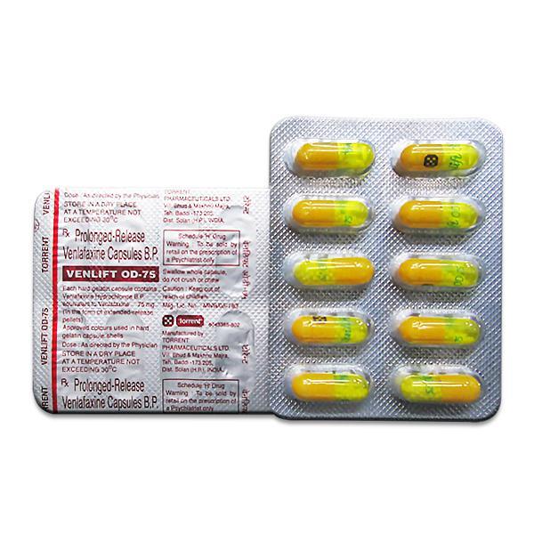 Venlift OD 75 mg Capsule (10 Cap)