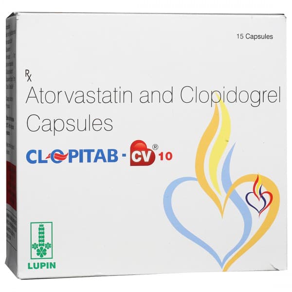 Clopitab CV 10 mg Capsule (15 Cap)