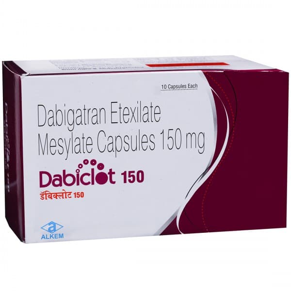 Dabiclot 150 mg Capsule (10 Cap)