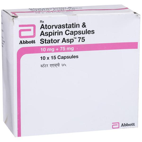 Stator Asp 75 mg Capsule (15 Cap)