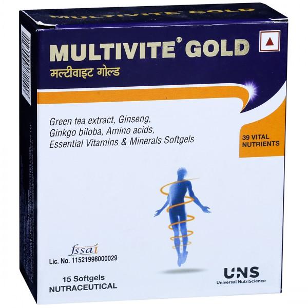 Multivite Gold 15 Softgels