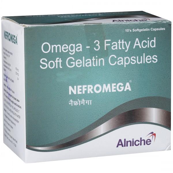 Nefromega Soft Gelatin Capsule (10 Cap)
