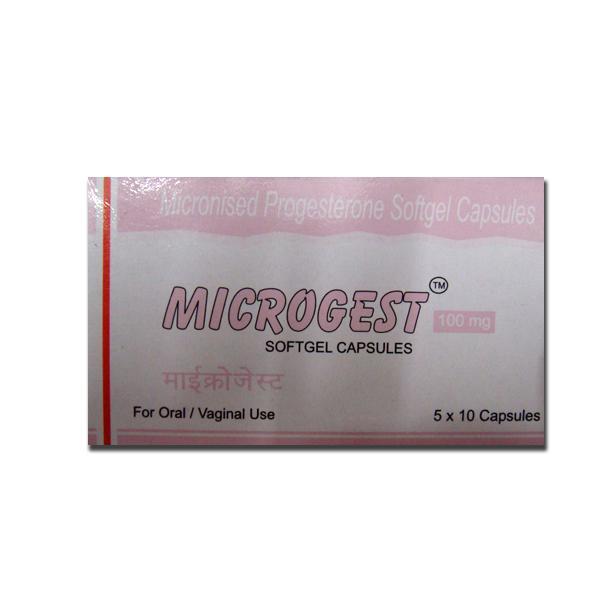 Microgest 100 mg Capsule (10 Cap)