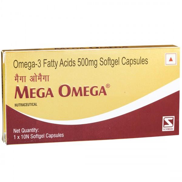 Mega Omega 10 Softgel Capsules