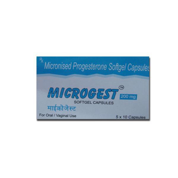 Microgest 200 mg Capsule (10 Cap)