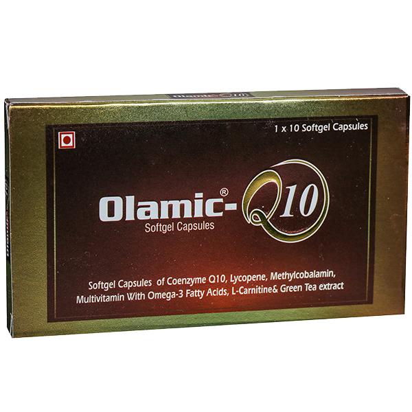 Olamic Q10 10 Softgel Capsules