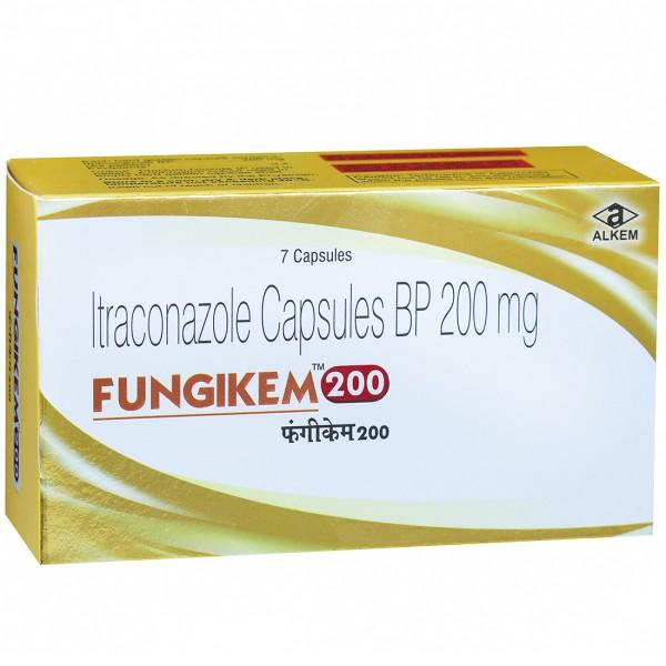 Fungikem 200 mg Capsule (7 Cap)