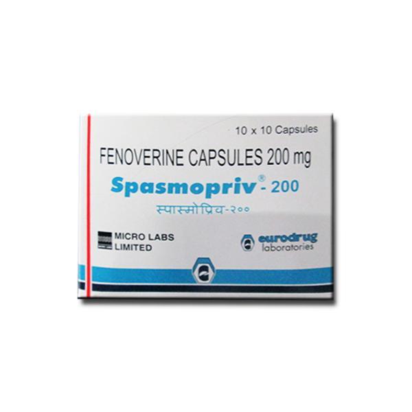 Spasmopriv 200 mg Capsule (10 Cap)
