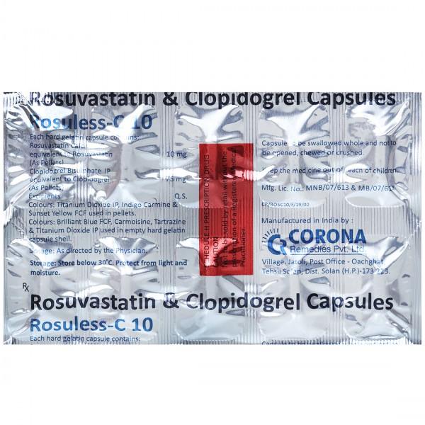 Rosuless C 10 mg Capsule (10 Cap)