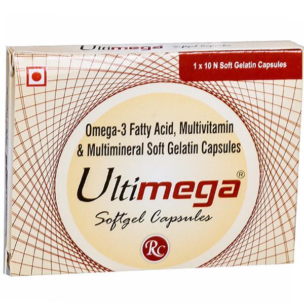 Ultimega 10 Softgel Capsules