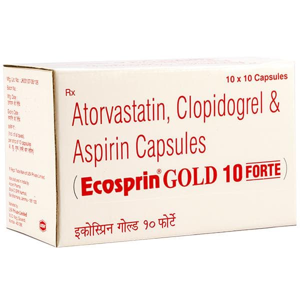 Ecosprin Gold 10 Forte Capsule (10 Cap)