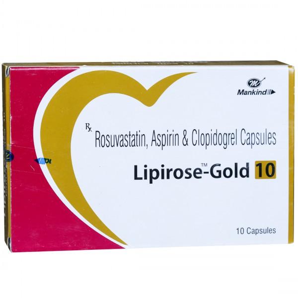Lipirose Gold 10 mg Capsule (10 Cap)