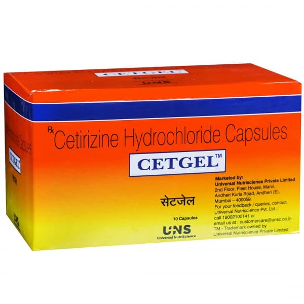 Cetgel Softgel Capsule (10 Cap)