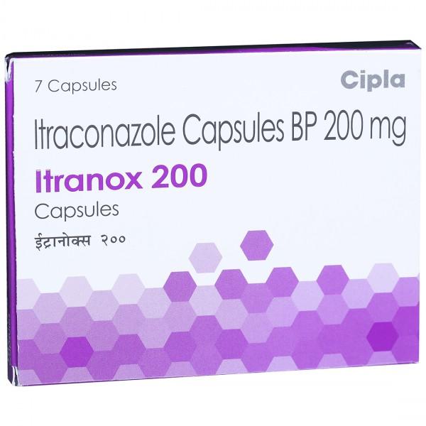 Itranox 200 mg Capsule (7 Cap)