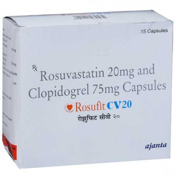 Rosufit CV 20 mg Capsule (15 Cap)