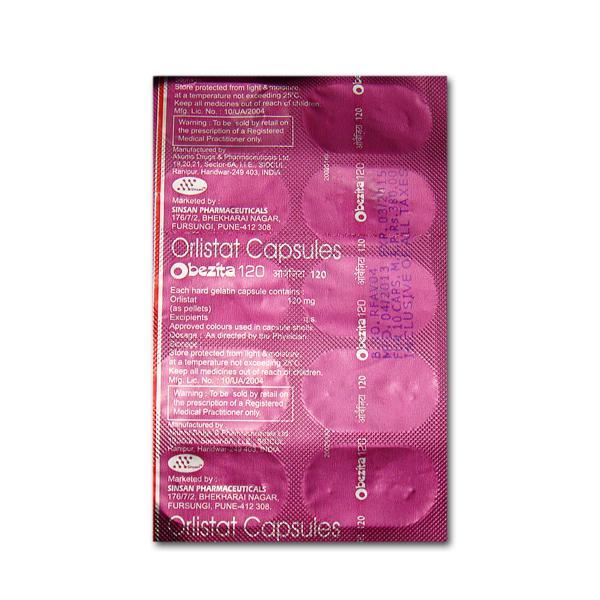Obezita 120 mg Capsule (10 Cap)