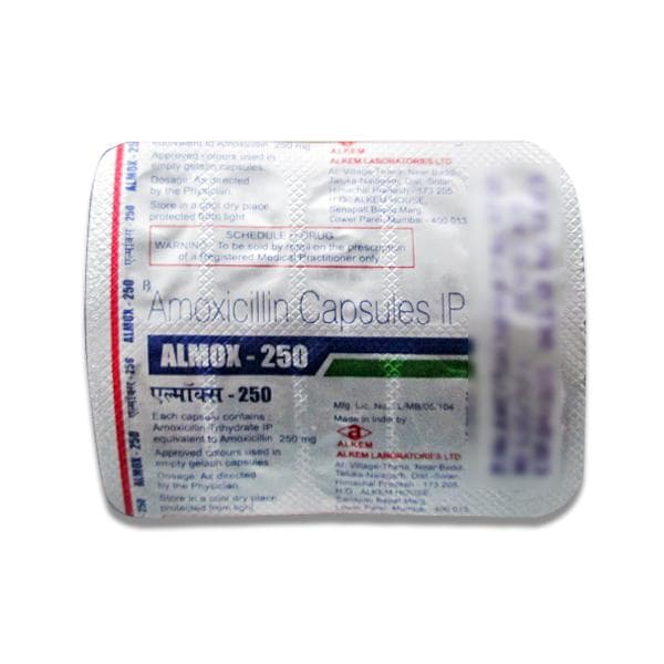 Almox 250 mg Capsule (10 Cap)