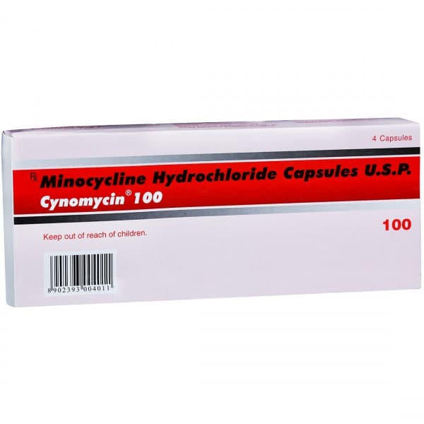Cynomycin 100 mg Capsule (4 Cap)