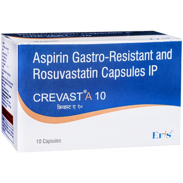 Crevast A 10/75 mg Capsule (10 Cap)