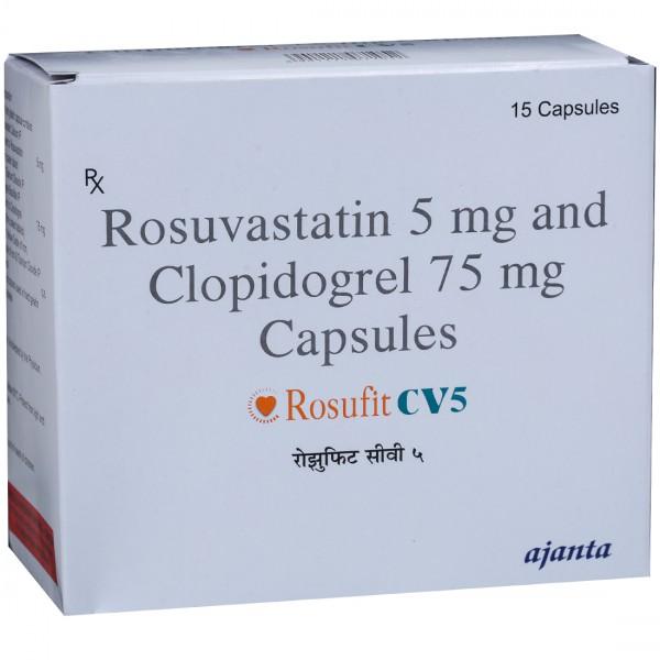 Rosufit CV 5 mg Capsule (15 Cap)