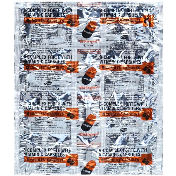Becosules 20 Capsules